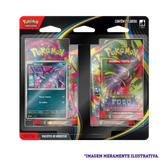 Blister Quádruplo - Megaevolução 2 Fogo Fantasmagórico Sneasel - Pokémon TCG - MoxLand